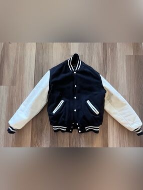 Vintage varsity bomber jacket